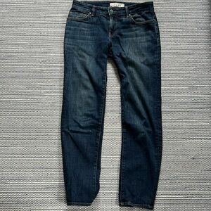 Velvet denim jeans